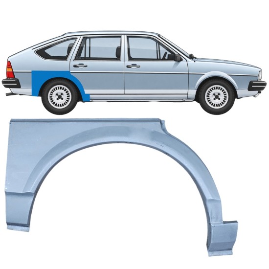 Reperaturka błotnika tylnego do Volkswagen Passat B2 1980-1988 / Prawa / SEDAN / HATCHBACK 8089