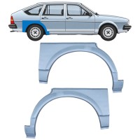 Reperaturka błotnika tylnego do Volkswagen Passat B2 1980-1988 / Lewa+Prawa / SEDAN / HATCHBACK / Zestaw 10472