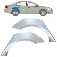 Reperaturka błotnika tylnego do Volkswagen Passat B7 2010-2015 / Lewa+Prawa / Zestaw 16354