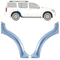 Reperaturka błotnika tylnego do Nissan Pathfinder R51 2004-2013 / Lewa+Prawa / Zestaw 10352