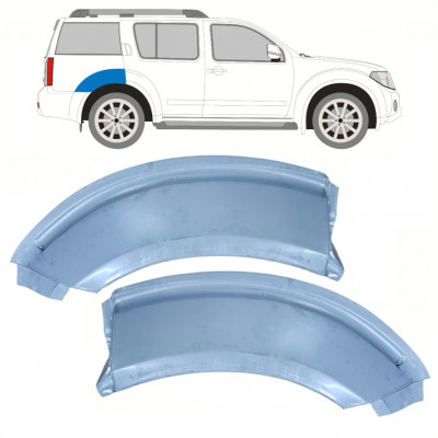 Reperaturka błotnika tylnego do Nissan Pathfinder 2004-2013 / Lewa+Prawa / Zestaw 10351