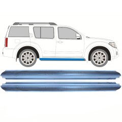 Reperaturka progu do Nissan Pathfinder R51 2004-2013 / Lewa = Prawa (symetryczny) / Zestaw 10365