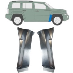 Reperaturka błotnika przedniego do Jeep Patriot 2006- / Lewa+Prawa / Zestaw 11190