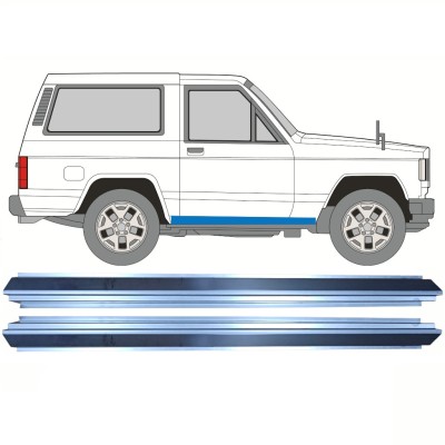 Reperaturka progu do Nissan Patrol K160 1979-1990 / Lewa+Prawa / Zestaw 16291