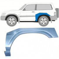 Reperaturka błotnika tylnego do Nissan Patrol 1997-2009 / Lewa 10219