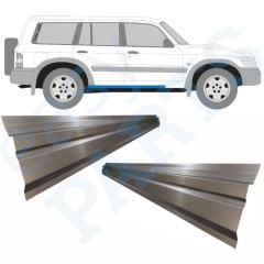 Reperaturka progu wewnętrzna do Nissan Patrol Y61 GY61 1997-2009 / Lewa = Prawa (symetryczny) / Zestaw 10366
