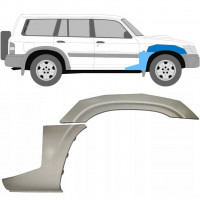 Reperaturka błotnika przedniego do Nissan Patrol 1997-2009 / Prawa / Zestaw 10032