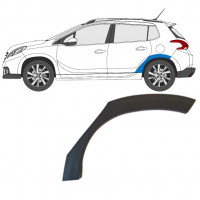 Listwa boczna błotnika tylnego do Peugeot 2008 2013-2019 / Lewa 8097