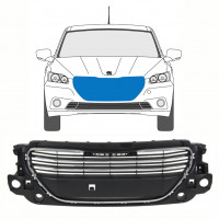 Grill do Peugeot 301 2013-2017 8498