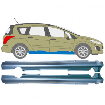 Pełny próg do Peugeot 308 2007-2013 / Lewa / Prawa / Lewa+Prawa / Zestaw 12888