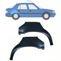 Reperaturka błotnika tylnego do Peugeot 309 1986-1993 / Lewa+Prawa / Zestaw 10726