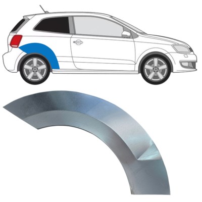 Reperaturka błotnika tylnego do Volkswagen Polo 2009-2017 / Prawa 16358