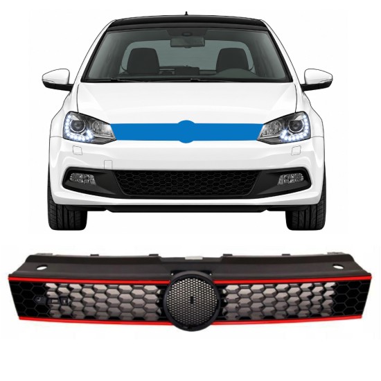 Grill do Volkswagen Polo 2014-2017 GTI 17257