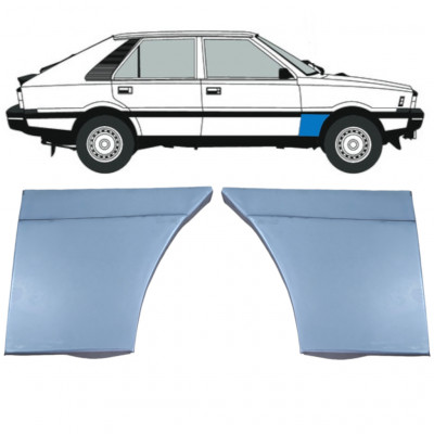 FSO POLONEZ 1978-2002 REPERATURKA BŁOTNIKA PRZEDNIEGO / ZESTAW