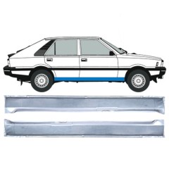 Reperaturka progu do FSO Polonez 1978-2002 / Lewa+Prawa / Zestaw 12533