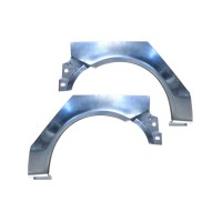 Reperaturka błotnika tylnego do Volkswagen Polo 2001-2009 / Lewa+Prawa / Zestaw 16261