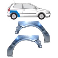 Reperaturka błotnika tylnego do Volkswagen Polo 2001-2009 / Lewa+Prawa / Zestaw 16261
