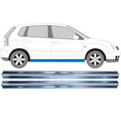 Reperaturka progu do Volkswagen Polo 2001-2009 / Zestaw 11933