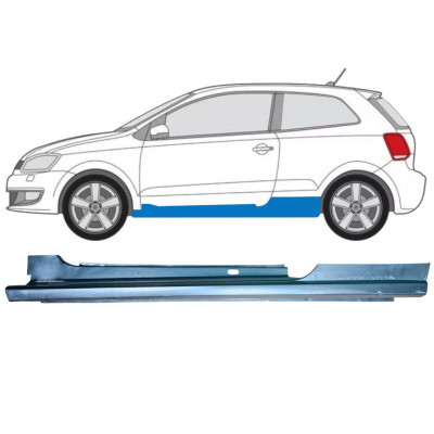 Pełny próg do Volkswagen Polo 2009-2017 / Lewa 12860