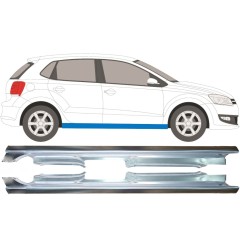 Pełny próg do Volkswagen Polo 2009-2017 / Lewa+Prawa / Zestaw 9271