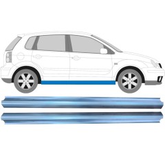 Reperaturka progu do Volkswagen Polo 2001-2009 / Lewa = Prawa (symetryczny) / Zestaw 10491