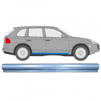 Reperaturka progu do Porsche Cayenne 2002-2010 / Lewa = Prawa (symetryczny) 7635