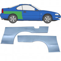 Reperaturka błotnika tylnego do Honda Prelude 1992-1997 / Lewa+Prawa / Zestaw 10268