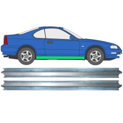 Reperaturka progu do Honda Prelude 1992-1997 / Lewa+Prawa / Zestaw 11292