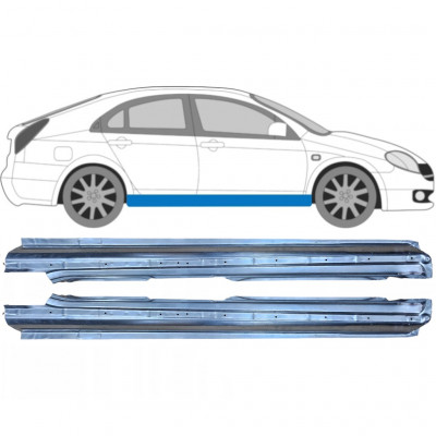 Reperaturka progu do Nissan Primera 2001-2007 / Lewa+Prawa / Zestaw 9930