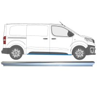 Reperaturka progu część dolna do Toyota Proace Verso 2016- / Lewa = Prawa (symetryczny) 15600