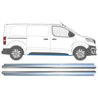 Reperaturka progu część dolna do Toyota Proace Verso 2016- / Lewa+Prawa / Zestaw 15601