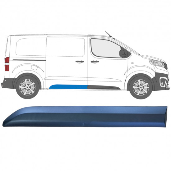 Listwa boczna tylna do Toyota Proace 2016- / Prawa 12820