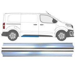 Reperaturka progu drzwi przesuwnych do Citroen Jumpy 2016- / Lewa = Prawa (symetryczny) / Zestaw 13337