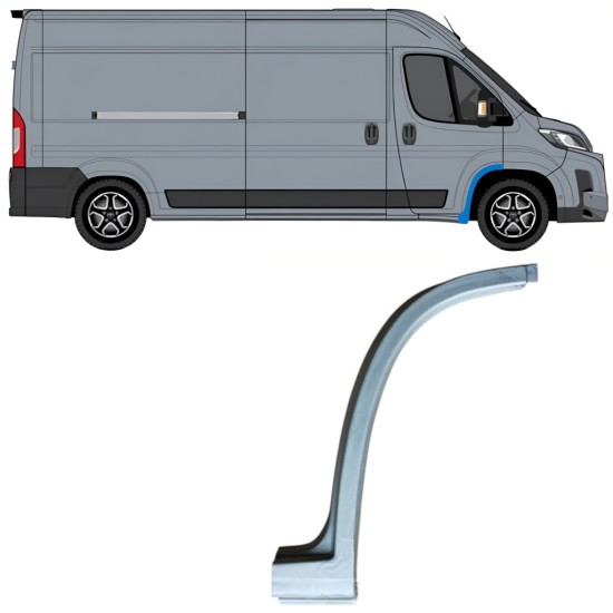 Reperaturka nadkola przedniego do Toyota Proace Max 2024- / Prawa 16835