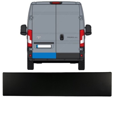 Listwa boczna drzwi tylnych do Toyota Proace Max 2024- / Lewa 15932
