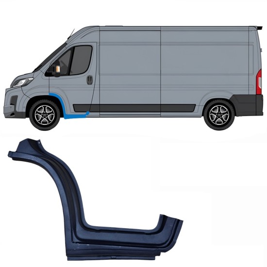 Reperaturka progu drzwi przednich do Toyota Proace Max 2024- / Lewa 16672