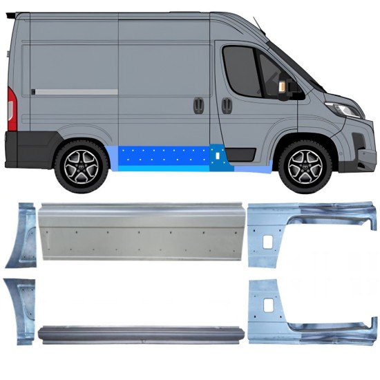 Zestaw reperaturek do Toyota Proace Max 2024- / Lewa+Prawa 16741
