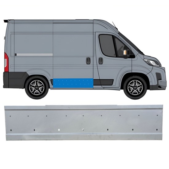 Reperaturka drzwi przesuwnych do Toyota Proace Max 2024- / Prawa 16702