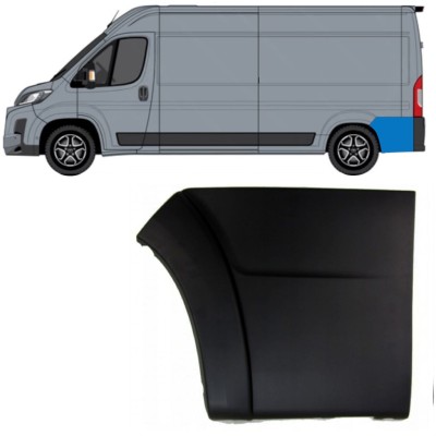 Listwa boczna tylna do Toyota Proace Max 2024- / Lewa 15920