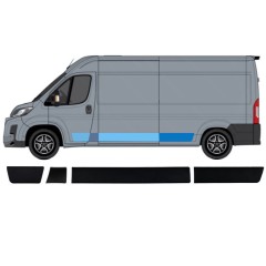 Zestaw listew do Toyota Proace Max 2024- / Lewa / 15887