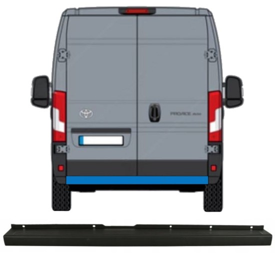 Tylny zderzak do Toyota Proace Max 2024- 15935