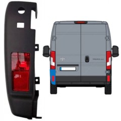 Narożnik zderzaka tylnego z lampą do Toyota Proace Max 2024- / Lewa 15936