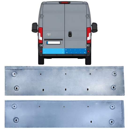 Reperaturka drzwi tylnych do Toyota Proace Max 2024- / Lewa+Prawa 16723