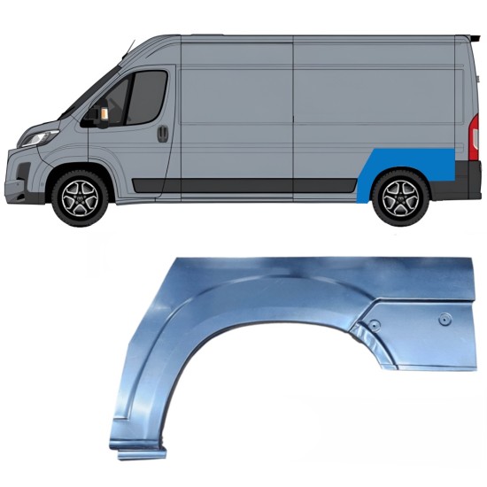 Reperaturka błotnika tylnego do Toyota Proace Max 2024- / Lewa 16690