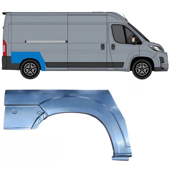 Reperaturka błotnika tylnego do Toyota Proace Max 2024- / Prawa 16689