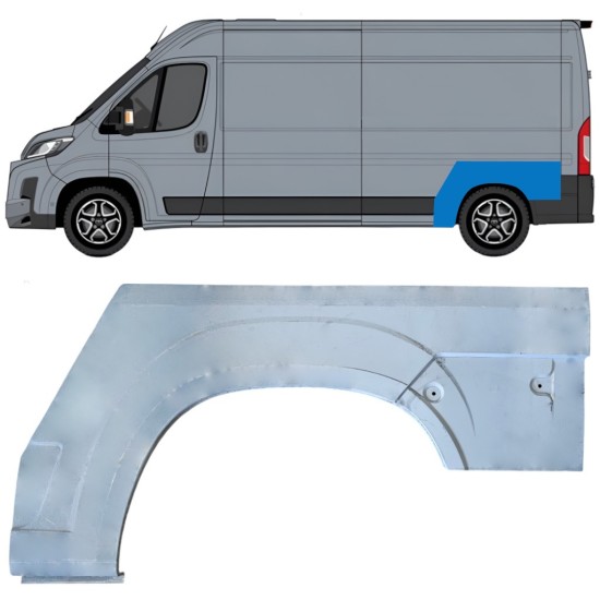 Reperaturka błotnika tylnego do Toyota Proace Max 2024- / Lewa 16954