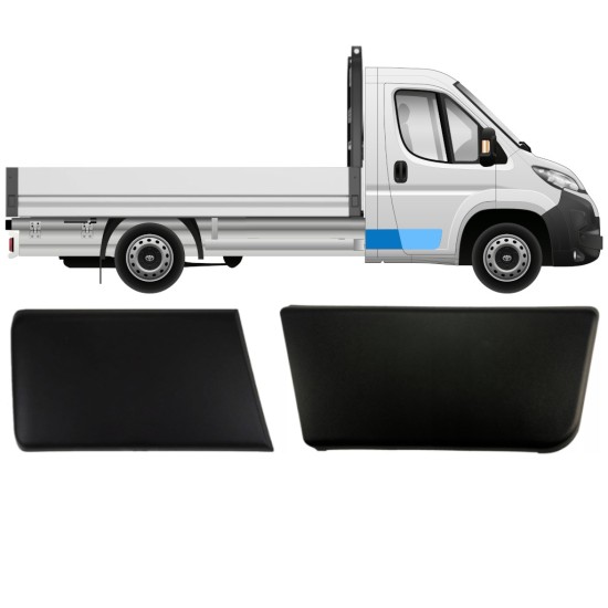 Zestaw listew bocznych do pojedynczej kabiny do Toyota Proace Max 2024- / Prawa 15925