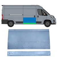 Reperaturka drzwi przesuwnych wewnętrzna + zewnętrzna do Toyota Proace Max 2024- / Prawa 16677
