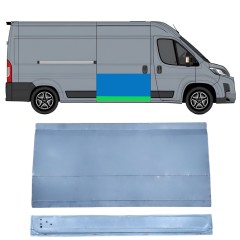 Reperaturka drzwi przesuwnych wewnętrzna + zewnętrzna do Toyota Proace Max 2024- / Prawa 16631
