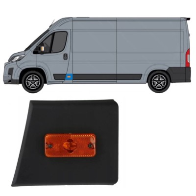 Listwa boczna przedniego słupka z lampą do Toyota Proace Max 2024- / Lewa 15895